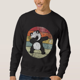 Vintage Dabbing Panda   Sweatshirt