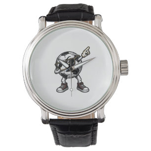 Vintage Dabbing Soccer Ball Shirt Design (2)_1 Watch