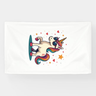 Vintage Dabbing Unicorn Rainbow Sunglasses Retro C Banner
