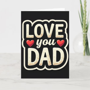 Vintage Dad Affection Card