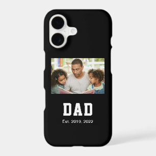Vintage Dad Established Gift Photo