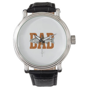 Vintage Dad Fishing Vector Shirt Design_1 Watch