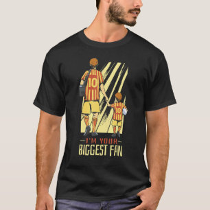 Vintage Dad & Son Soccer Partners Biggest Fan Fath T-Shirt