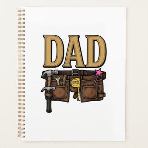 Vintage Dad Tool Belt Fathers Day Planner