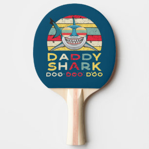 Vintage Daddy Shark "Doo Doo Doo" Ping Pong Paddle