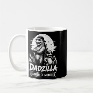 Vintage Dadzilla Father Of The Monsters Dad Son Coffee Mug