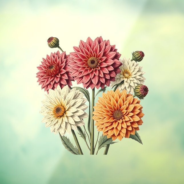 Vintage Dahlia (Sheet 3)