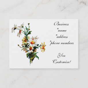 *Vintage Daisies* Business Cards