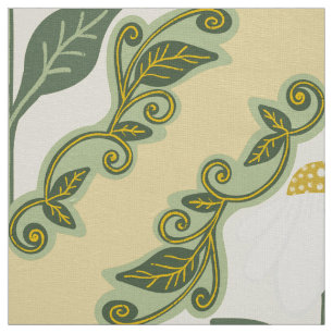 Vintage Daisy Vine Fabric