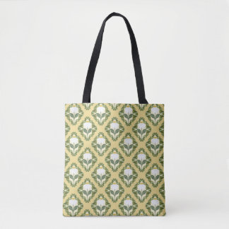 Vintage Daisy Vine Tote Bag