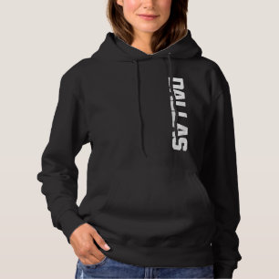 Vintage Dallas Hometown City Pride Varsity Dallas Hoodie