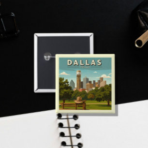 Vintage Dallas Texas Magnet