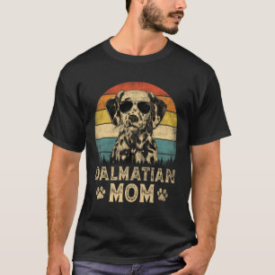Vintage Dalmatian Mum Dog Lovers Mother's Day T-Shirt