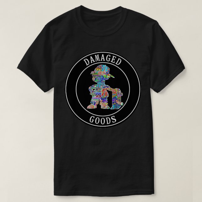 vintage damaged goods 1 T-Shirt (Design Front)