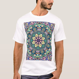 Vintage Damask: Elegant Seamless Pattern T-Shirt