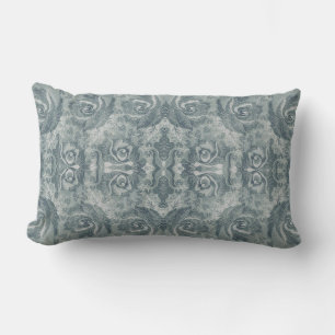 Vintage Damask Floral Pattern Light Green - Pillow