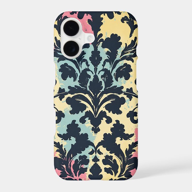 Vintage Damask Flourish Pattern (Back)