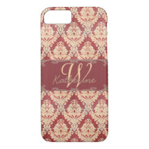 Vintage Damask Monogram