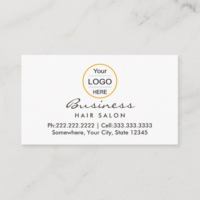 Vintage Damask Salon: Hair Stylist Appointment (Front)