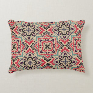 Vintage damask seamless pattern background. Elegan Decorative Cushion