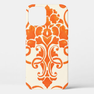 vintage damask seamless pattern element. Elegant l iPhone 12 Case