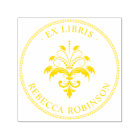 Vintage Damask & Typography | Custom Ex Libris