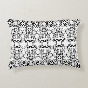 Vintage damask vintage baroque ornament. Retro pat Decorative Cushion