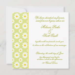 Vintage damask wedding invitation Blue