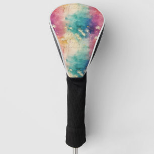 Vintage Dandelion Abstract Pattern (4) Golf Head Cover