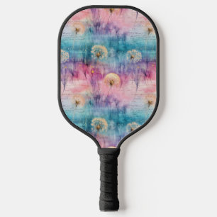 Vintage Dandelion Abstract Pattern (6) Pickleball Paddle