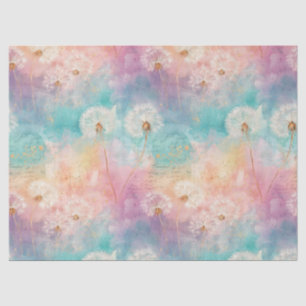 Vintage Dandelion Abstract Pattern (8) Tissue Paper