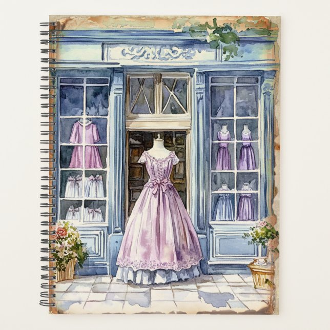 Vintage Dark Gothic Planner (Front)