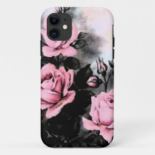 Vintage Dark Roses iPhone 11 Case