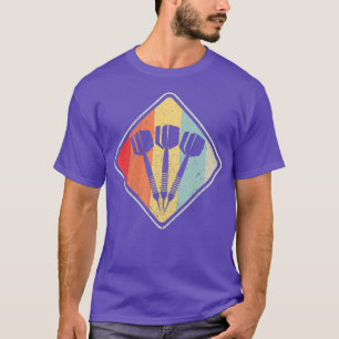 Vintage Dart Arrows Gift Dart Player T-Shirt