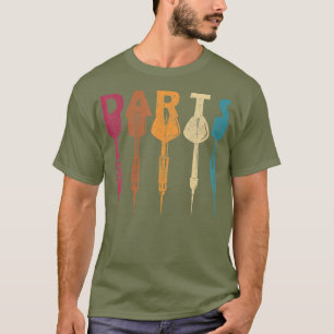 Vintage Dart Player Darts Dart Dad Grandpa Sport T-Shirt