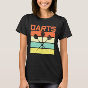 Vintage Darts Dart Board Sports Bar T-Shir T-Shirt