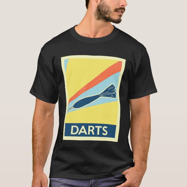 Vintage darts T-Shirt (Front)