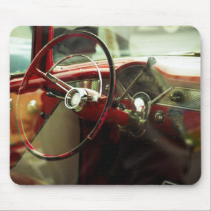 Vintage dashboard mouse pad