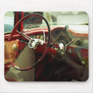 Vintage dashboard mouse pad