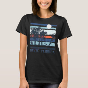 Vintage Davie Florida Summer 80s Beach Souvenirs T-Shirt