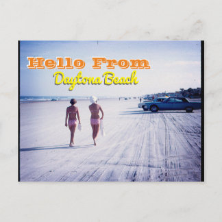 Vintage Daytona Beach Florida Postcard