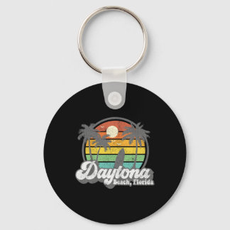 Vintage Daytona Beach Florida Surfing Retro 70's S Key Ring