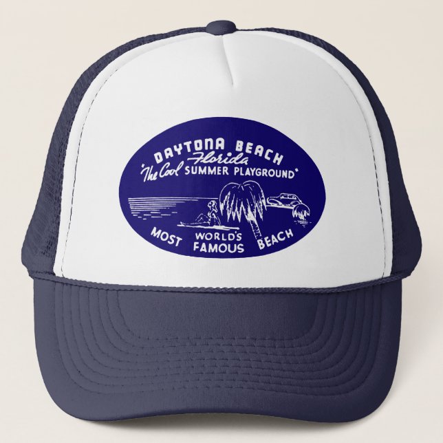 Vintage Daytona Beach Trucker Hat (Front)
