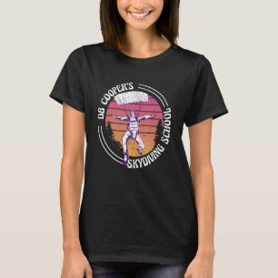 Vintage Db Cooper Skydiving School Retro Skydiver T-Shirt