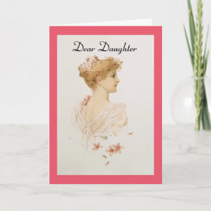 Vintage Dear Daughter Card