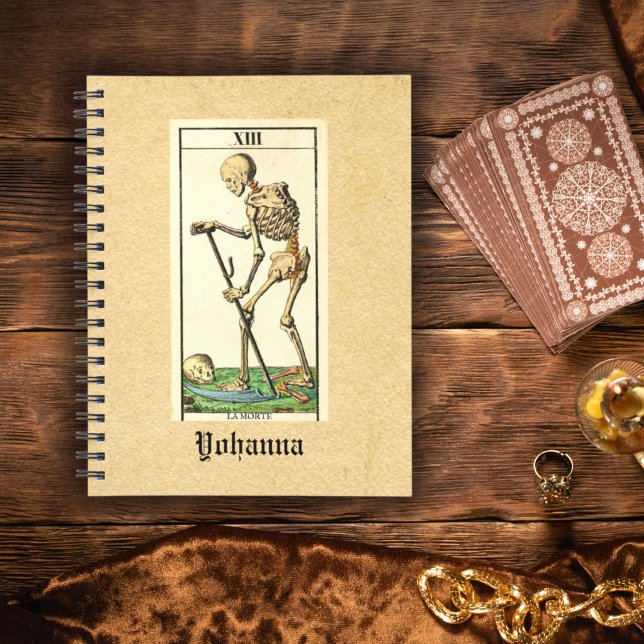 Vintage Death Morte Tarot Notebook (Creator Uploaded)