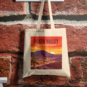 Vintage Death Valley National Park Tote Bag