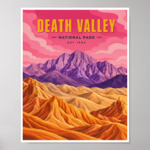 Vintage Death Valley National Park Travel
