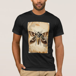 Vintage Death's-head Hawkmoth Entomology Art T-Shirt