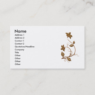Vintage Decal 6 Business Card